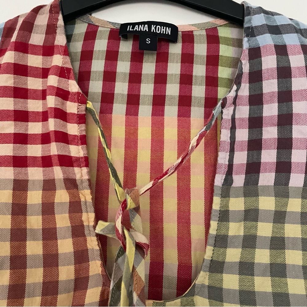 Ilana Kohn pook dress picnic plaid - Picture 7 of 7